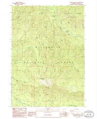 Download a high-resolution, GPS-compatible USGS topo map for Grasshopper Mountain, OR (1986 edition)