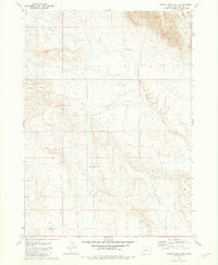 Download a high-resolution, GPS-compatible USGS topo map for Grassy Ridge Well, OR (1981 edition)