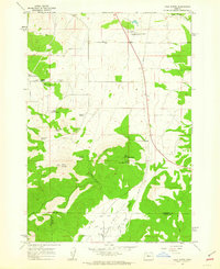 preview thumbnail of historical topo map of Jefferson County, OR in 1962