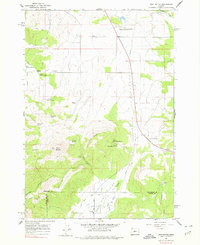 Download a high-resolution, GPS-compatible USGS topo map for Gray Butte, OR (1977 edition)