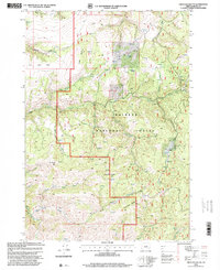 Download a high-resolution, GPS-compatible USGS topo map for Graylock%20Butte, OR (2000 edition)