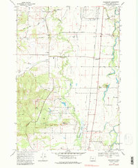 preview thumbnail of historical topo map of Benton County, OR in 1969