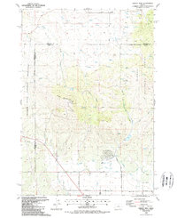Download a high-resolution, GPS-compatible USGS topo map for Grizzly Mtn, OR (1988 edition)