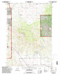 Download a high-resolution, GPS-compatible USGS topo map for Grizzly Mtn, OR (1997 edition)