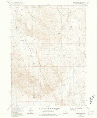Download a high-resolution, GPS-compatible USGS topo map for Groan Canyon, OR (1981 edition)