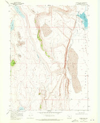 Download a high-resolution, GPS-compatible USGS topo map for Guano Lake, OR (1971 edition)