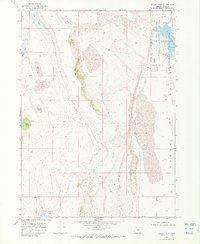 Download a high-resolution, GPS-compatible USGS topo map for Guano Lake, OR (1972 edition)