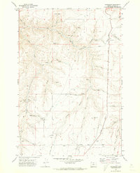 Download a high-resolution, GPS-compatible USGS topo map for Gwendolen, OR (1973 edition)