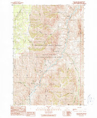 Download a high-resolution, GPS-compatible USGS topo map for Haas Hollow, OR (1990 edition)