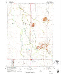 Download a high-resolution, GPS-compatible USGS topo map for Halsey, OR (1995 edition)