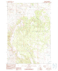 Download a high-resolution, GPS-compatible USGS topo map for Hamilton, OR (1990 edition)