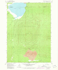 preview thumbnail of historical topo map of Klamath County, OR in 1963