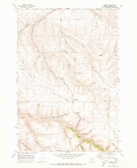 Download a high-resolution, GPS-compatible USGS topo map for Hardman, OR (1973 edition)