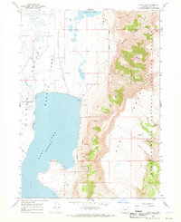Download a high-resolution, GPS-compatible USGS topo map for Hart Lake, OR (1969 edition)