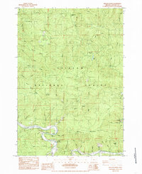 Download a high-resolution, GPS-compatible USGS topo map for Hellion Rapids, OR (1985 edition)