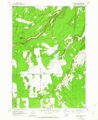 Download a high-resolution, GPS-compatible USGS topo map for Henkle Butte, OR (1964 edition)