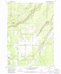Download a high-resolution, GPS-compatible USGS topo map for Henkle Butte, OR (1986 edition)