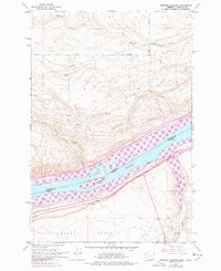 preview thumbnail of historical topo map of Gilliam County, OR in 1962