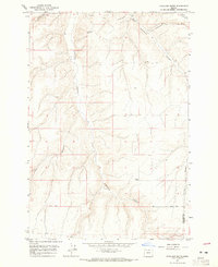 Download a high-resolution, GPS-compatible USGS topo map for Hickland Butte, OR (1965 edition)