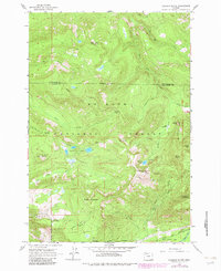 Download a high-resolution, GPS-compatible USGS topo map for Hickman Butte, OR (1983 edition)