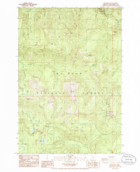 Download a high-resolution, GPS-compatible USGS topo map for High Rock, OR (1985 edition)