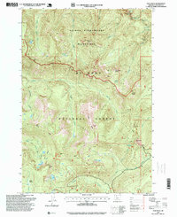 Download a high-resolution, GPS-compatible USGS topo map for High Rock, OR (1999 edition)