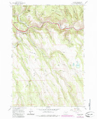 Download a high-resolution, GPS-compatible USGS topo map for Hilgard, OR (1985 edition)