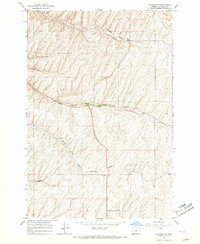 Download a high-resolution, GPS-compatible USGS topo map for Holdman SE, OR (1967 edition)