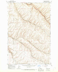 Download a high-resolution, GPS-compatible USGS topo map for Holdman, OR (1967 edition)