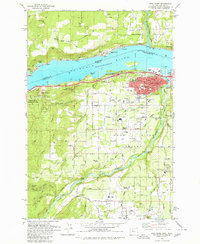 Download a high-resolution, GPS-compatible USGS topo map for Hood River, OR (1980 edition)