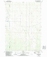 Download a high-resolution, GPS-compatible USGS topo map for Horse Butte, OR (1988 edition)