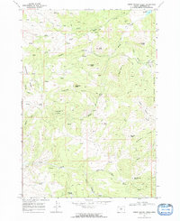 Download a high-resolution, GPS-compatible USGS topo map for Horse Heaven Creek, OR (1972 edition)