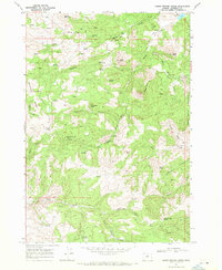 Download a high-resolution, GPS-compatible USGS topo map for Horse Heaven Creek, OR (1971 edition)
