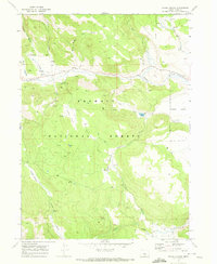 Download a high-resolution, GPS-compatible USGS topo map for Horse Prairie, OR (1972 edition)