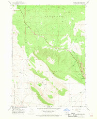 Download a high-resolution, GPS-compatible USGS topo map for Horse Ridge, OR (1969 edition)