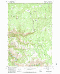 Download a high-resolution, GPS-compatible USGS topo map for Howard Butte, OR (1983 edition)
