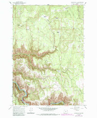 Download a high-resolution, GPS-compatible USGS topo map for Howard Butte, OR (1986 edition)