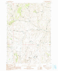 Download a high-resolution, GPS-compatible USGS topo map for Hunter Mountain, OR (1991 edition)