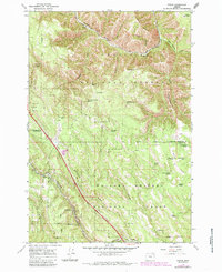 Download a high-resolution, GPS-compatible USGS topo map for Huron, OR (1985 edition)