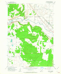 Download a high-resolution, GPS-compatible USGS topo map for Huston Lake, OR (1963 edition)
