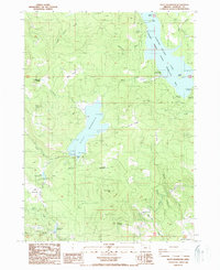Download a high-resolution, GPS-compatible USGS topo map for Hyatt Reservoir, OR (1988 edition)