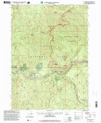 Download a high-resolution, GPS-compatible USGS topo map for Illahee Rock, OR (1999 edition)