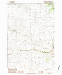 Download a high-resolution, GPS-compatible USGS topo map for Imperial Valley North, OR (1983 edition)