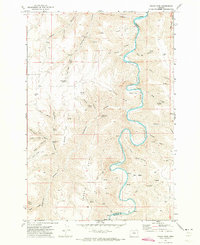 Download a high-resolution, GPS-compatible USGS topo map for Indian Cove, OR (1973 edition)