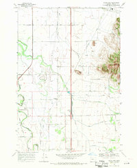 Download a high-resolution, GPS-compatible USGS topo map for Indian Head, OR (1971 edition)