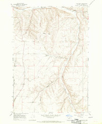 Download a high-resolution, GPS-compatible USGS topo map for Ione South, OR (1970 edition)