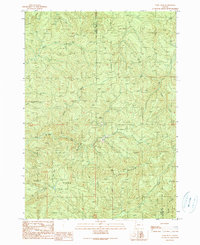 Download a high-resolution, GPS-compatible USGS topo map for Ivers Peak, OR (1990 edition)