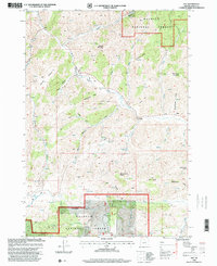 Download a high-resolution, GPS-compatible USGS topo map for Izee, OR (2000 edition)