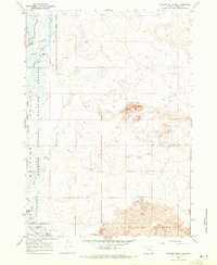 Download a high-resolution, GPS-compatible USGS topo map for Jackass Butte NE, OR (1972 edition)