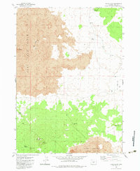 Download a high-resolution, GPS-compatible USGS topo map for Jacks Place, OR (1983 edition)